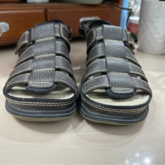 VTG 80s Chunky Strappy Sandals - Picture 3 of 10